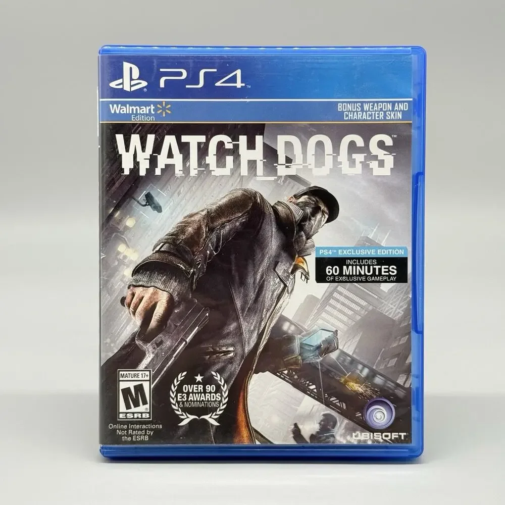 Watch Dogs Sony PlayStation 4, Walmart Edition, 2014 PS4 Tested